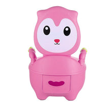 Load image into Gallery viewer, Baby Potty For Children Boys Toilet Seat Baby Potty Training Girls Portable Toilet Bedpan Comfortable Backrest Cartoon Pots