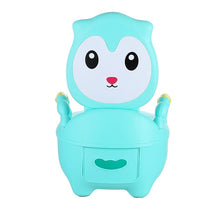 Load image into Gallery viewer, Baby Potty For Children Boys Toilet Seat Baby Potty Training Girls Portable Toilet Bedpan Comfortable Backrest Cartoon Pots