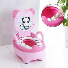 Load image into Gallery viewer, Baby Potty For Children Boys Toilet Seat Baby Potty Training Girls Portable Toilet Bedpan Comfortable Backrest Cartoon Pots