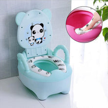 Load image into Gallery viewer, Baby Potty For Children Boys Toilet Seat Baby Potty Training Girls Portable Toilet Bedpan Comfortable Backrest Cartoon Pots