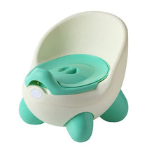Load image into Gallery viewer, Girls Boys Cartoon Pots Baby Potty Toilet Seat Bowl Portable Training Pan Children's Pot Kids Bedpan Comfortable Backrest Toilet