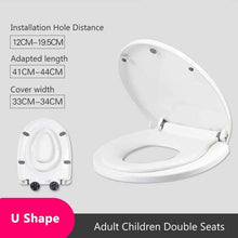 Load image into Gallery viewer, Multifunction Adult Toilet Seat Kid Pot Training Cover Simple Combination Prevent Falling Toilet Lid For Kids Home Toilets Cover