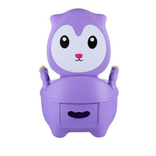 Load image into Gallery viewer, Baby Potty For Children Boys Toilet Seat Baby Potty Training Girls Portable Toilet Bedpan Comfortable Backrest Cartoon Pots
