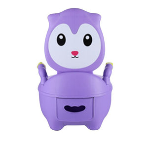 Baby Potty For Children Boys Toilet Seat Baby Potty Training Girls Portable Toilet Bedpan Comfortable Backrest Cartoon Pots