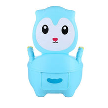 Load image into Gallery viewer, Baby Potty For Children Boys Toilet Seat Baby Potty Training Girls Portable Toilet Bedpan Comfortable Backrest Cartoon Pots
