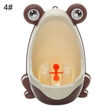 Load image into Gallery viewer, Cartoon Frog Bathroom Kids Toddler Potty Toilet Training urinate Trainer Boys Urinal Cartoon Frog Shape Cute Eco-friendly
