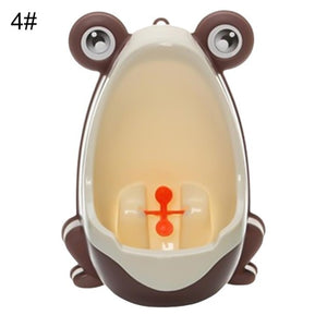 Cartoon Frog Bathroom Kids Toddler Potty Toilet Training urinate Trainer Boys Urinal Cartoon Frog Shape Cute Eco-friendly