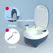 Load image into Gallery viewer, Flip Lid Portable Baby Potty Baby Toilet Car Potty Child Pot Training Girls Boy Simulation Toilet Kids Chair Toilet Seat Childs
