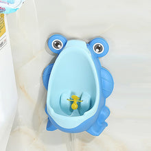 Load image into Gallery viewer, 1pc Animal Cartoon Design Baby Boy Frog Potty Toilet Urinal Pee Trainer Wall-Mounted Toilet Pee Trainer For 0-6 Ages Children#DS
